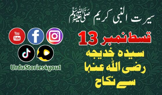 سیرت النبی کریم صلی اللہ علیہ وآلہ وسلم قسط نمبر  13 عنوان: سیدہ خدیجہ رضی اللہ عنہا سے نکاح