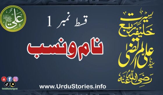 سیرت حضرت علی المرتضیٰ رضی اللہ عنہ قسط نمبر 1 نام و نسب