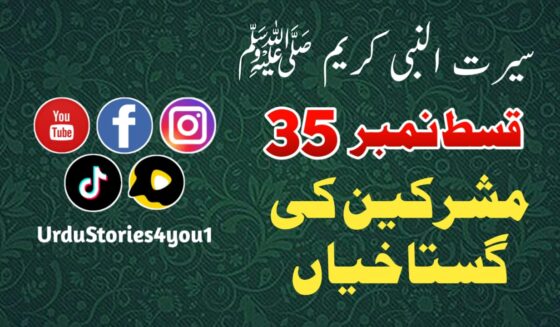 سیرت النبی کریم صلی اللہ علیہ وآلہ وسلم قسط نمبر  35 عنوان: مشرکین کی گستاخیاں